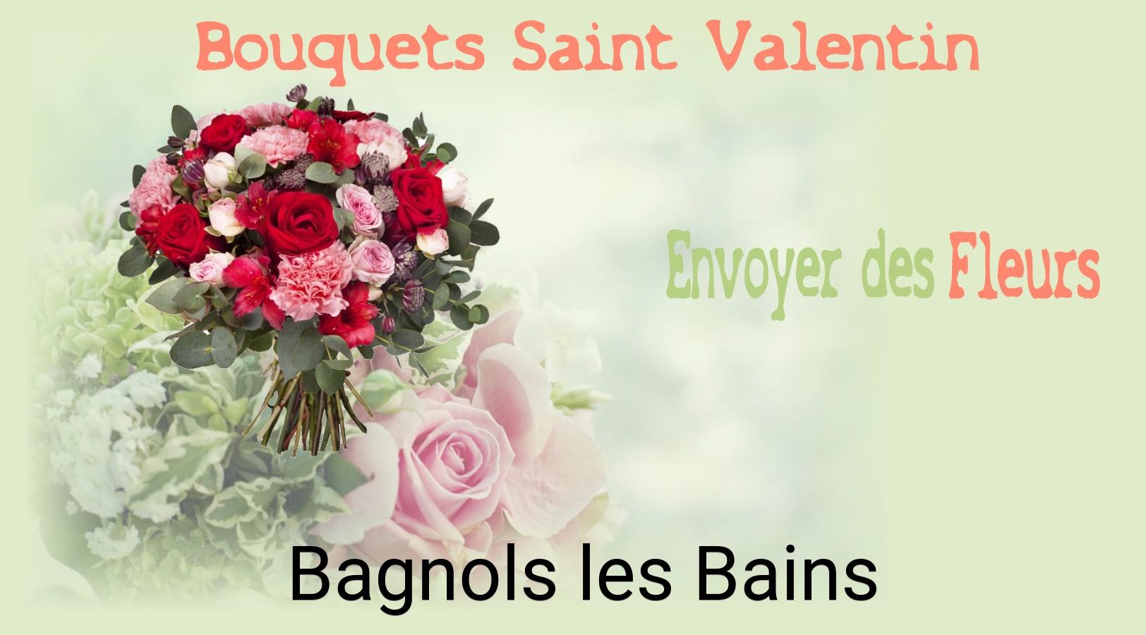 Roses de Saint-Valentin livrées à Bagnols-les-Bains